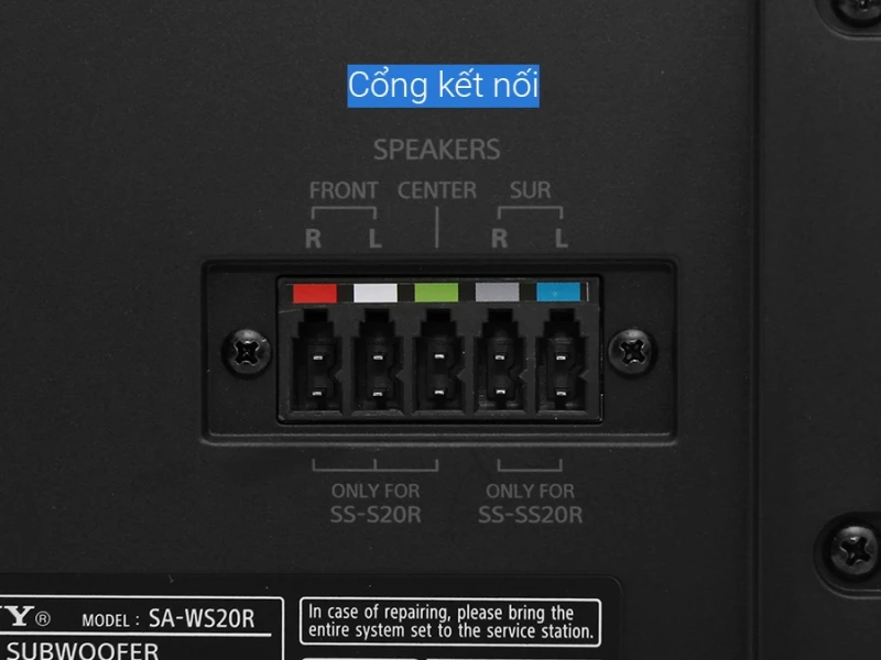 Dàn âm thanh Loa thanh Soundbar Sony HT-S20R 5.1 CH 400W